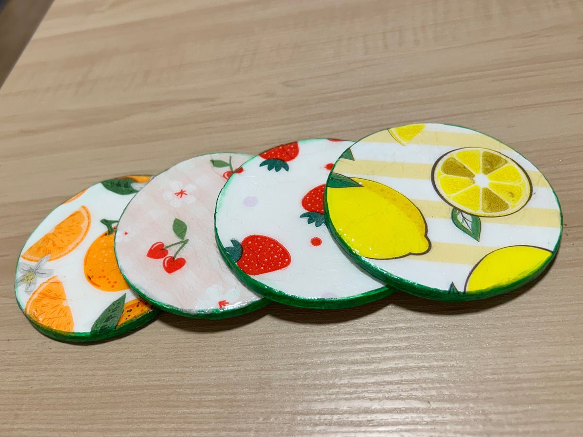 Fresh & Fruity Coasters Set
