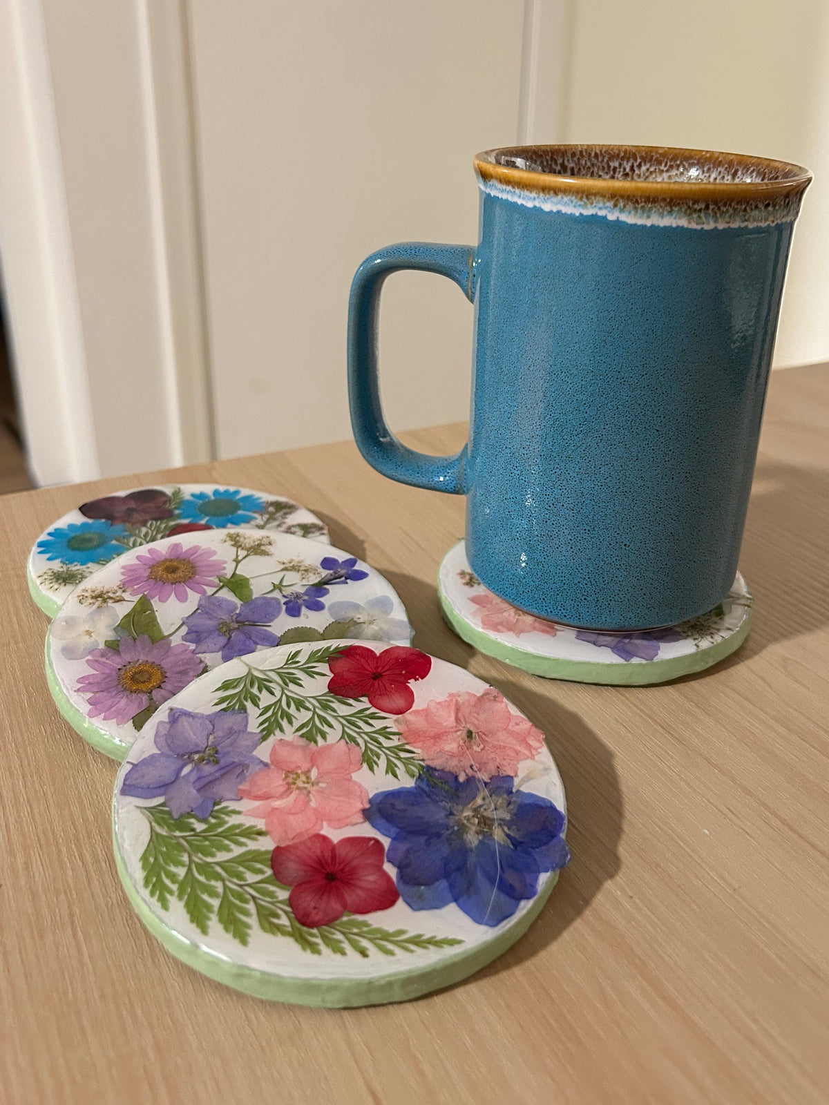 Wildflower Coaster Set