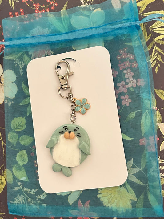 Seal Keychain/Worry Stone