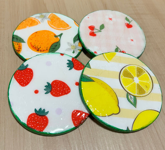 Fresh & Fruity Coasters Set