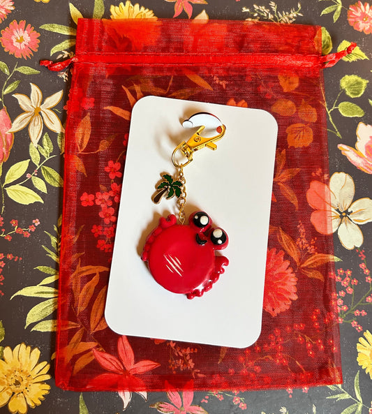 Crab Keychain/Purse Charm