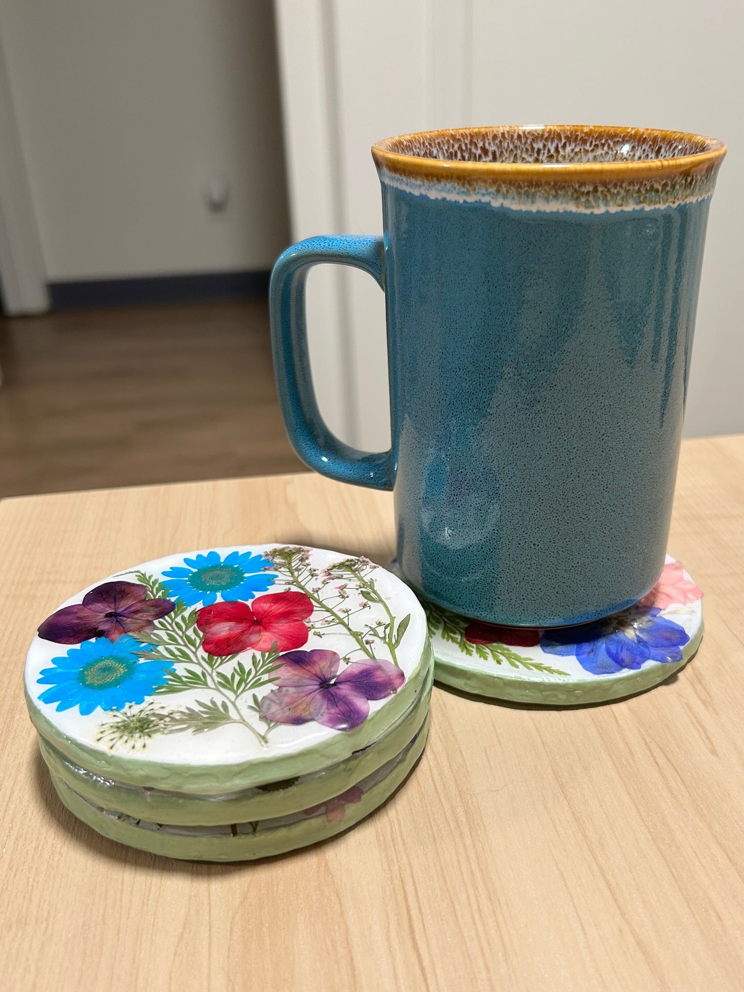 Wildflower Coaster Set