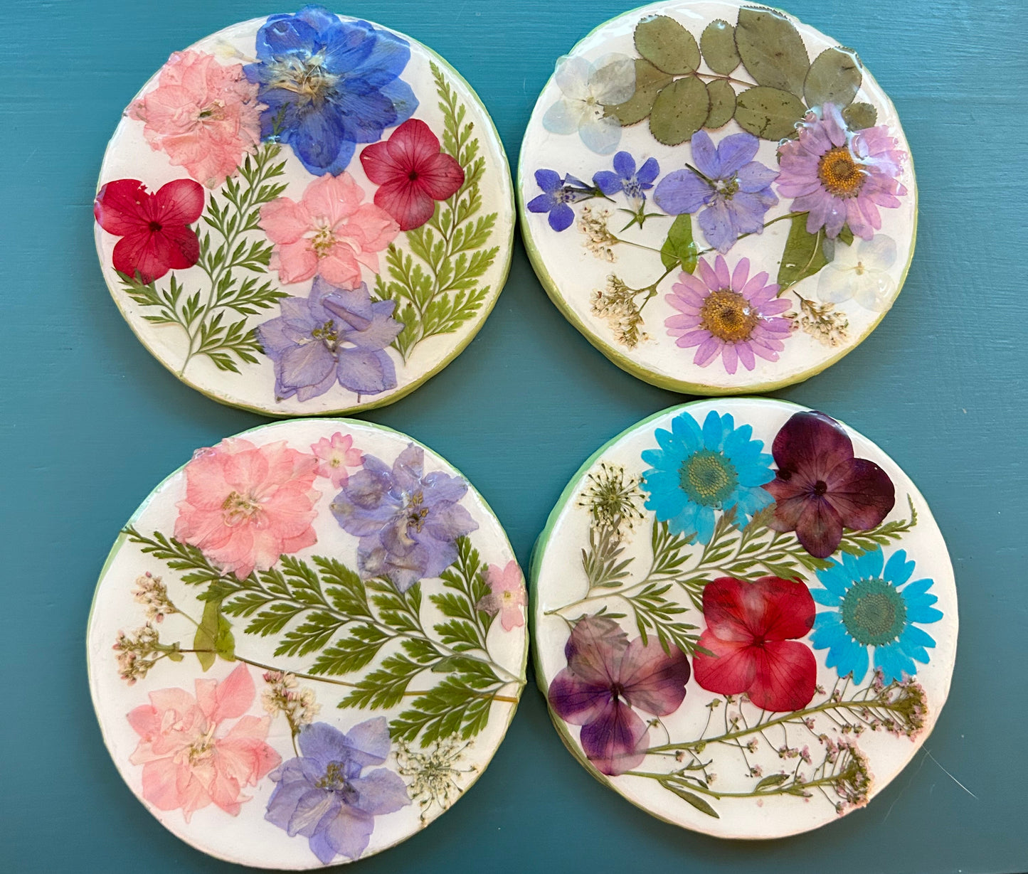 Wildflower Coaster Set