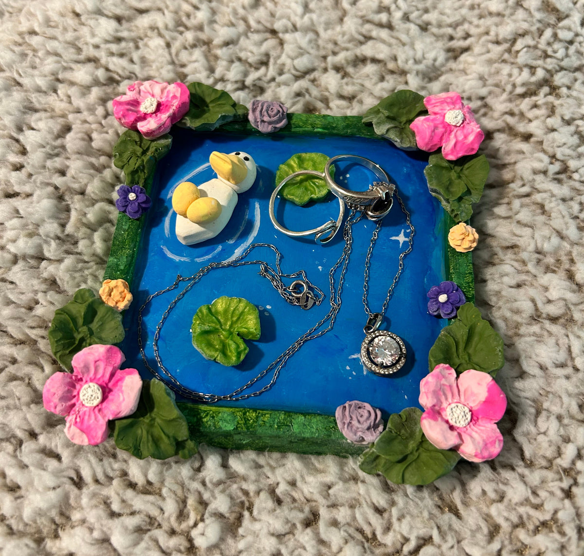 Duck Pond Trinket Tray